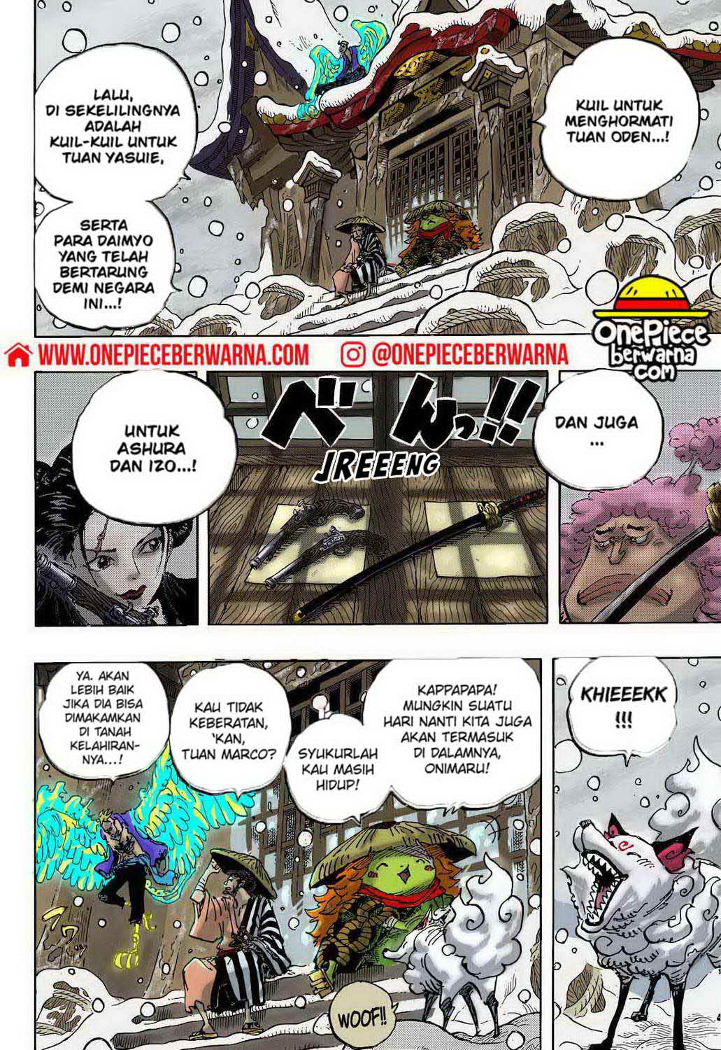 One Piece Berwarna Chapter 1052